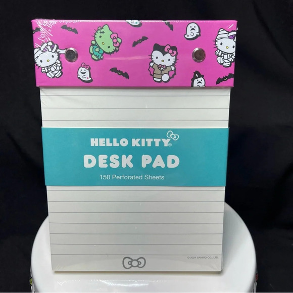 Sanrio Hello Kitty Pink Halloween 3 Piece Stationary -Frankenstien & Mummy Theme - Picture 7 of 14